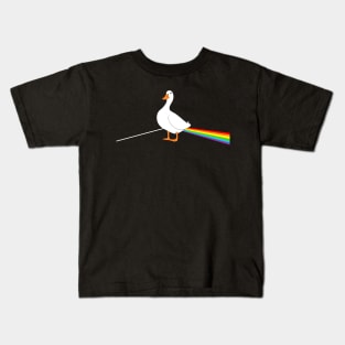 Duck Side of the Moon Kids T-Shirt